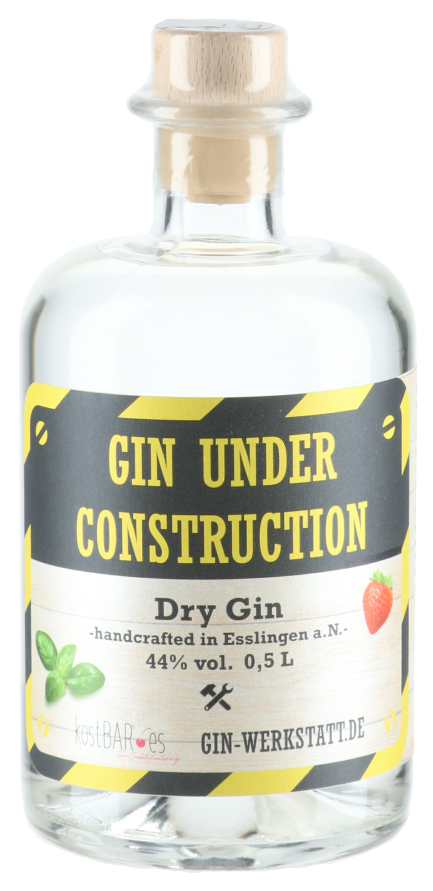 Gin under Construction 44 % vol.